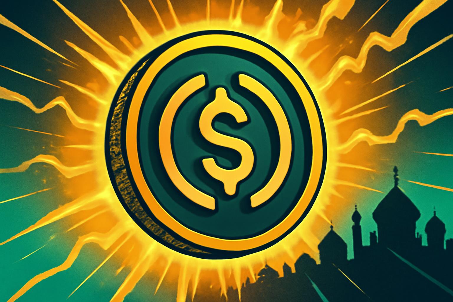 USDC Near Record Market Cap as UAE Outflow Suspected