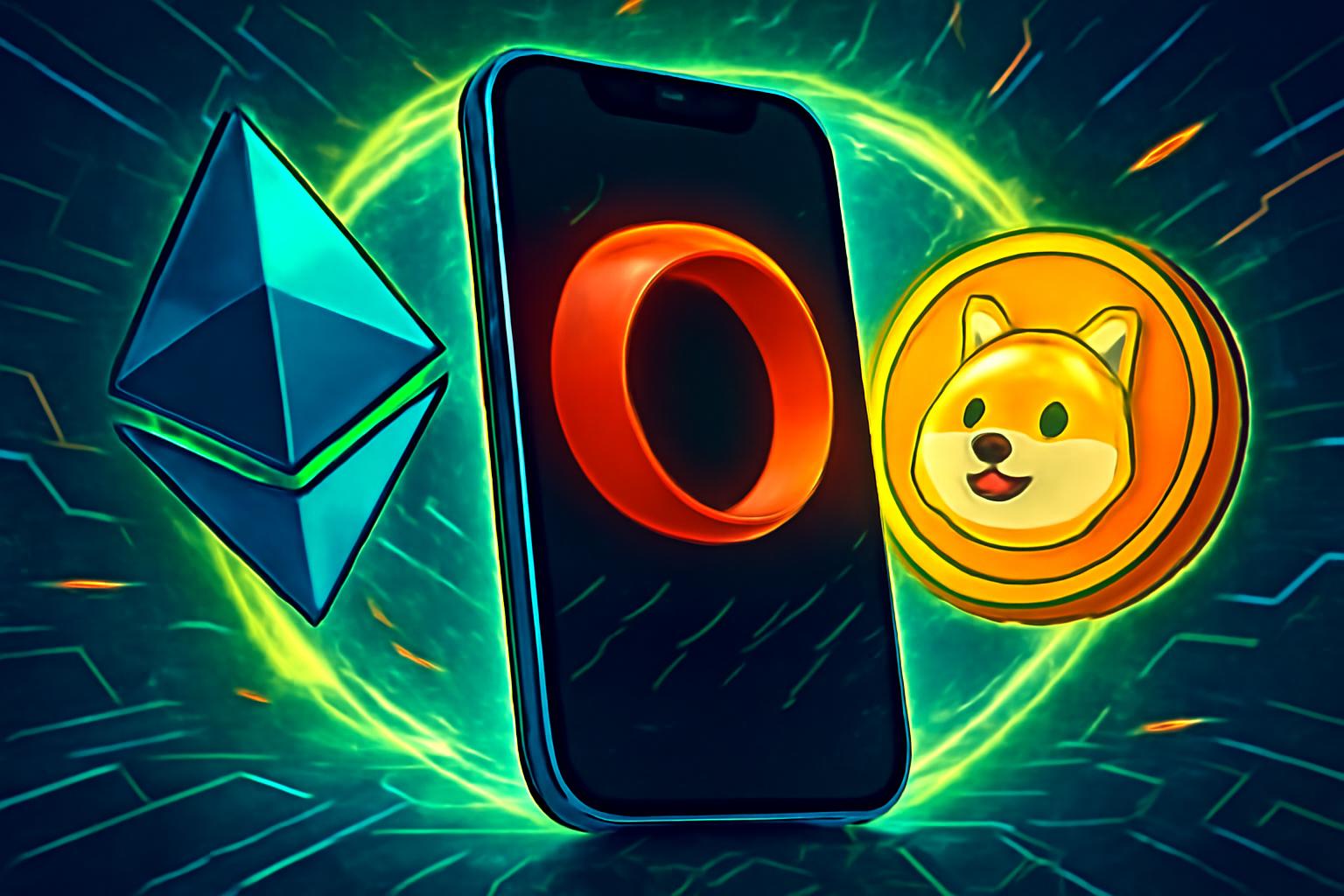 Opera Extends Crypto-Focused Browser to iPhone With Built-In Wallet