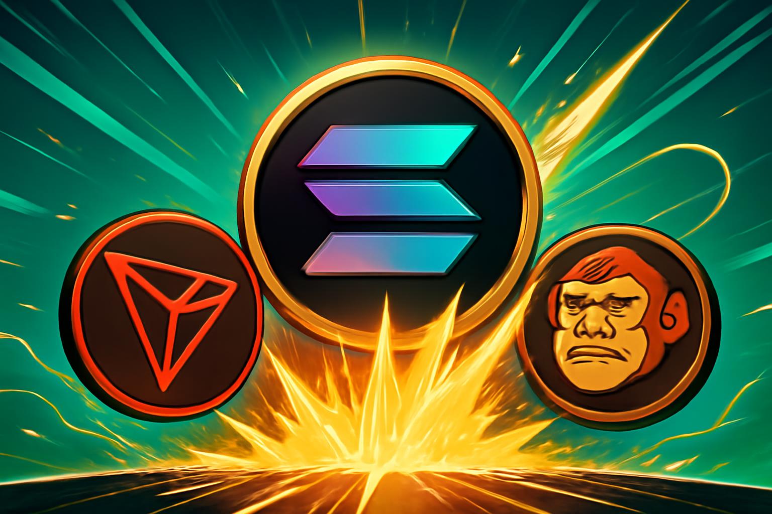 Solana Price Predictions Signal Market Strength as TRON and APEMARS Watchlist