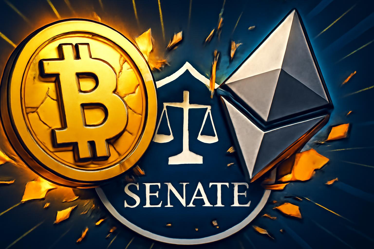 Senate Crypto Tax Package Advances on Digital Asset Rules