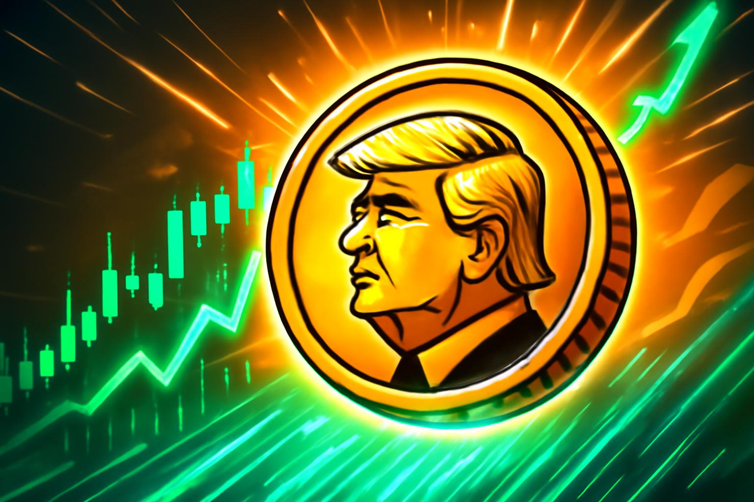 Trump Meme Coin Surges on Unverified Trump Information