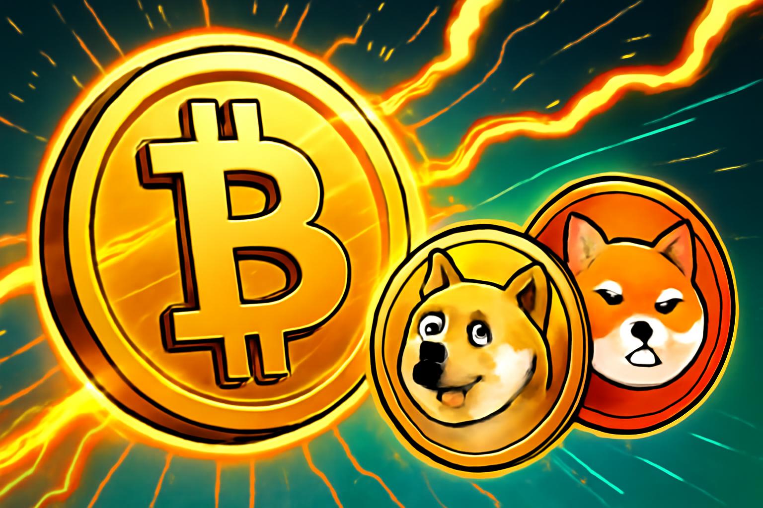 Bitcoin Reclaims $74K as DOGE and SHIB Rally Ahead of FOMC Decision