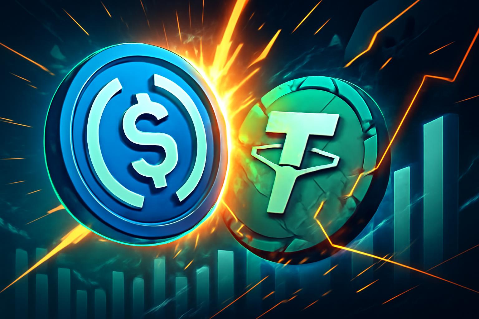 USDC Supply Reaches Record High as Trading Volumes Outpace USDT