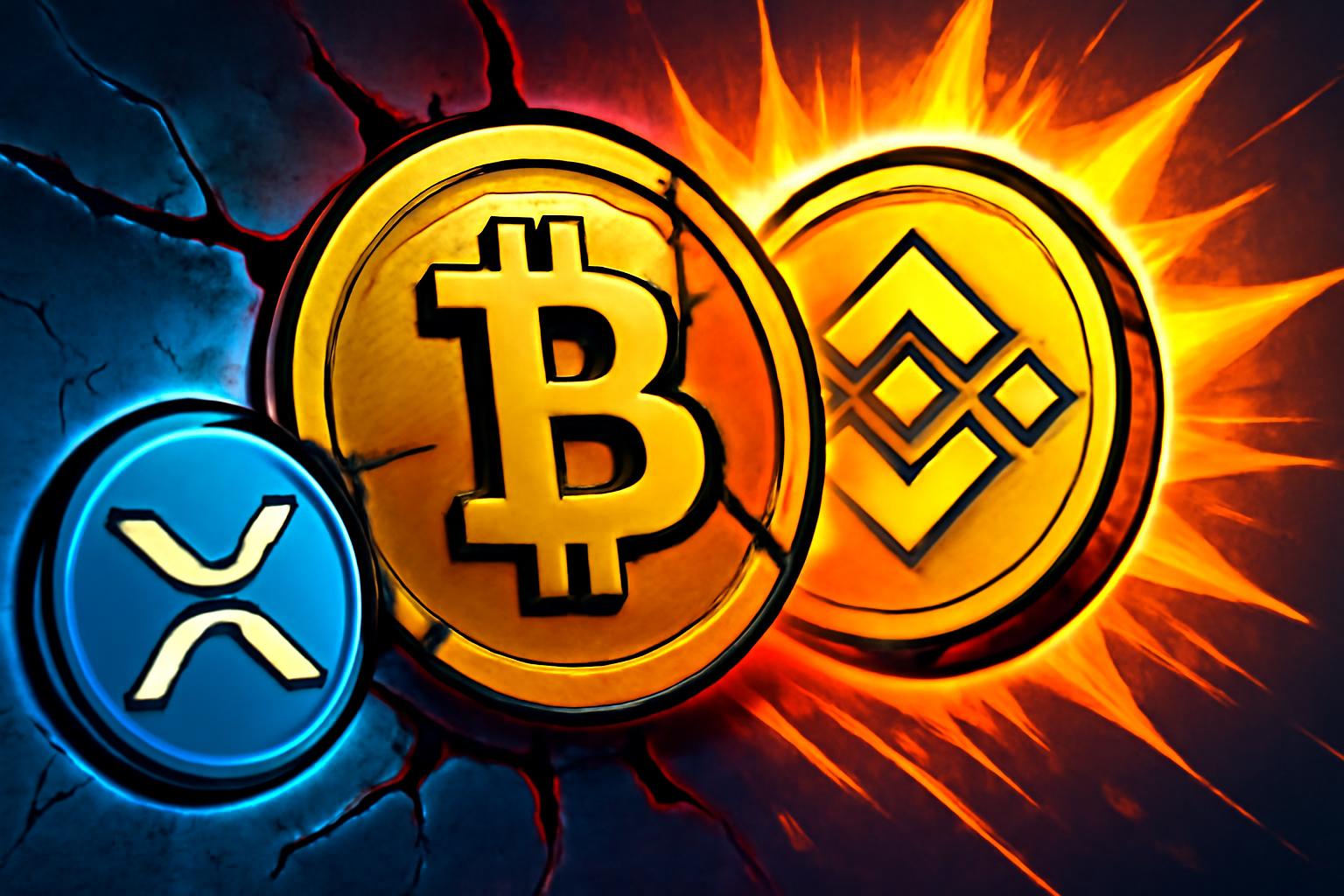 Bitcoin Holds Near $66K as XRP and BNB Vie for Fourth Spot