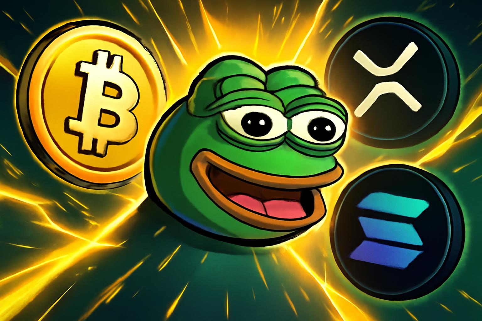 Meme Coin Surge Signals New Investor Pattern in Crypto Market