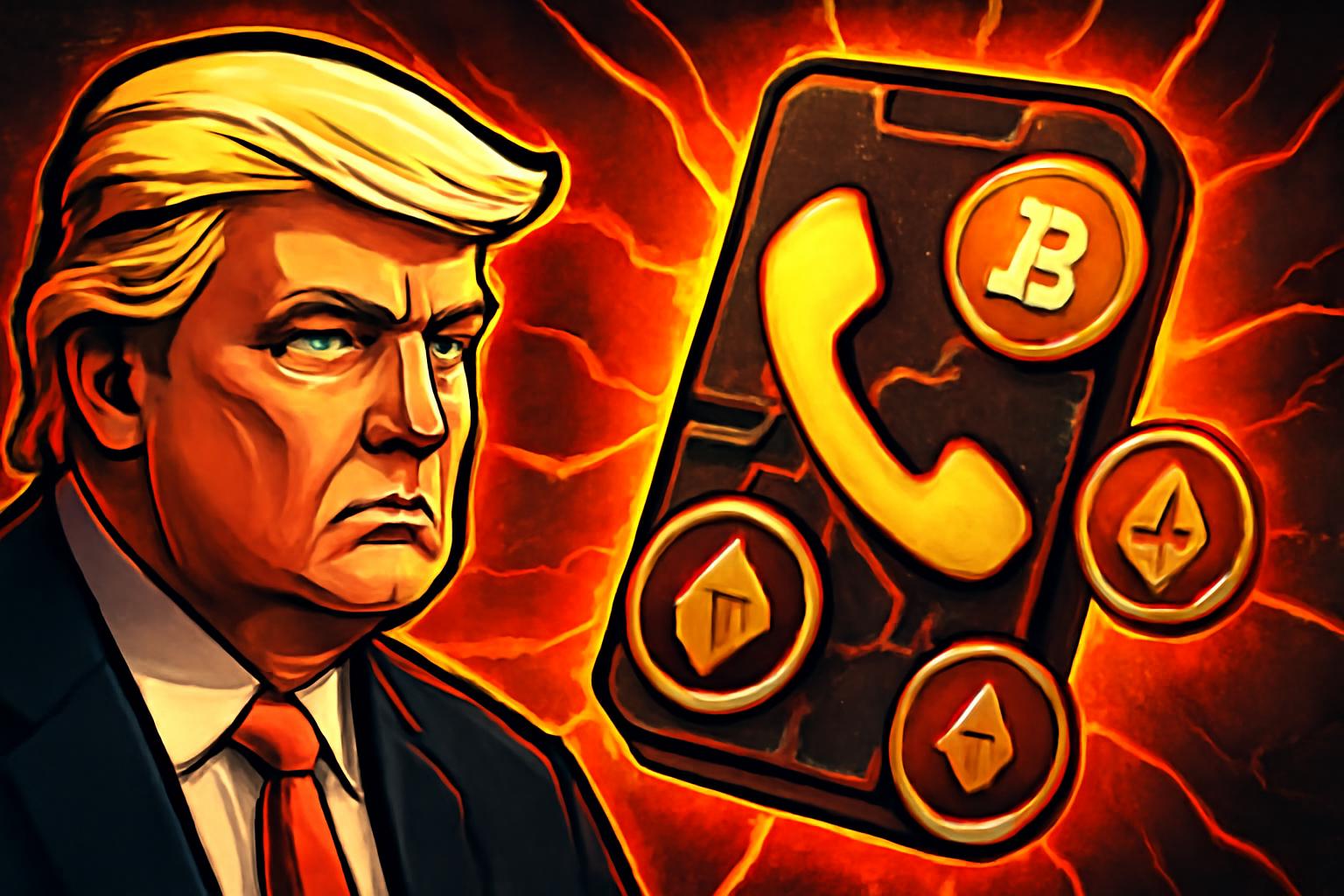 Crypto Investors Target Trump’s Personal Phone Number