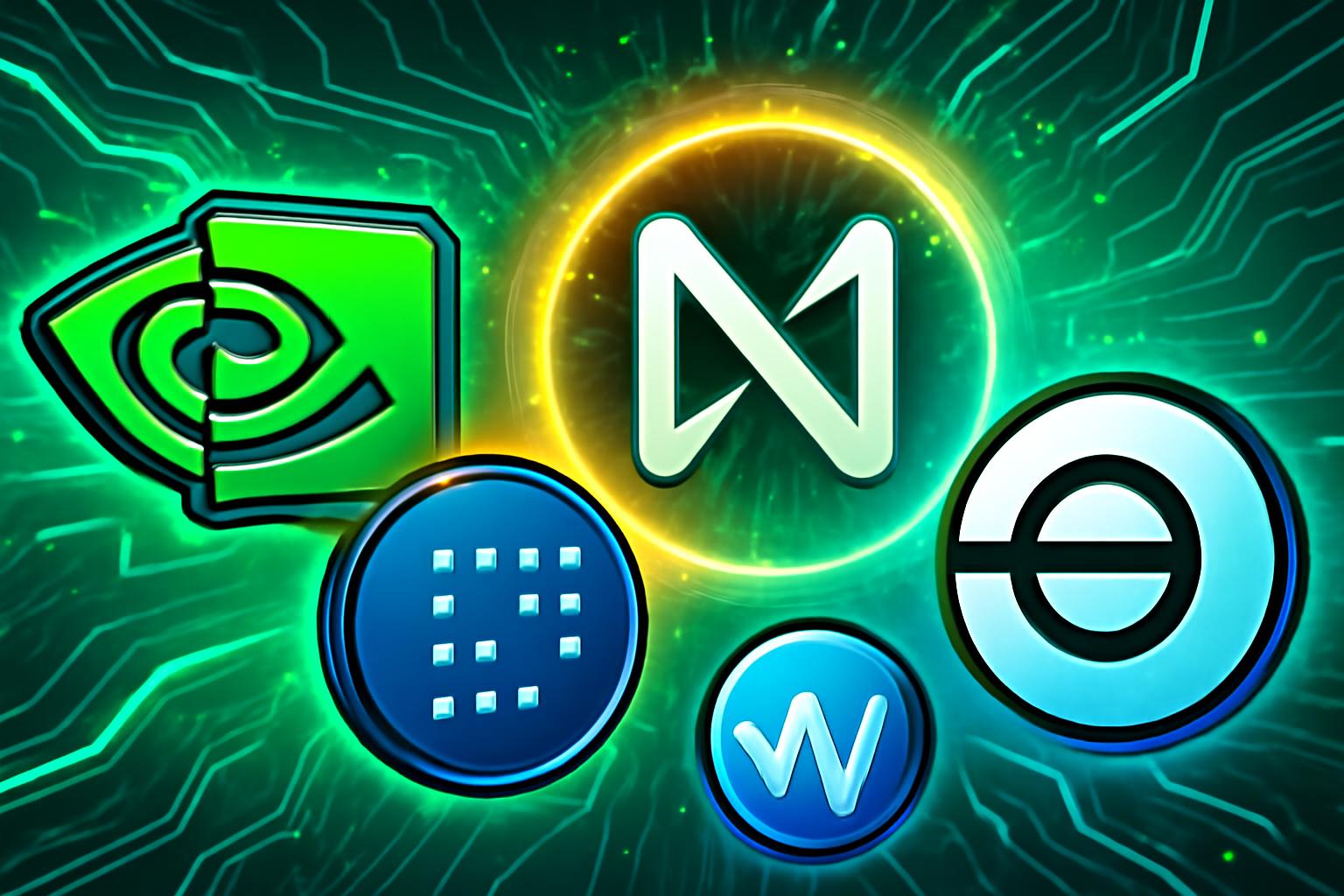 AI-Linked Crypto Tokens Rally as Jensen Huang Highlights Agentic AI Future