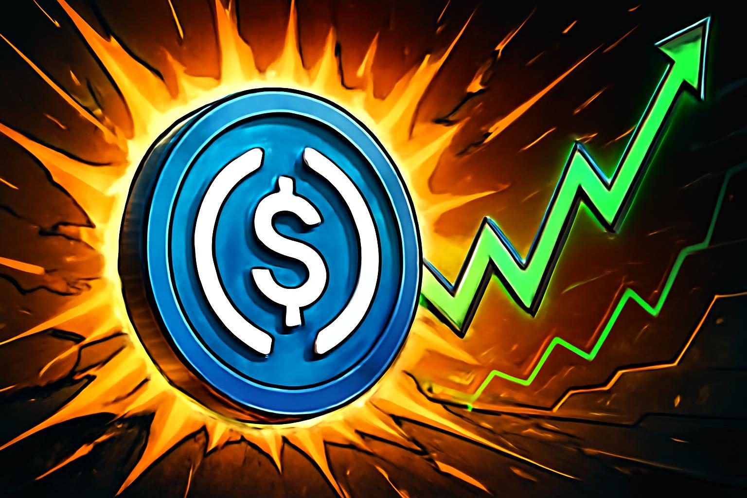 Circle Extends Rally as USDC Moves in Volatile Trend