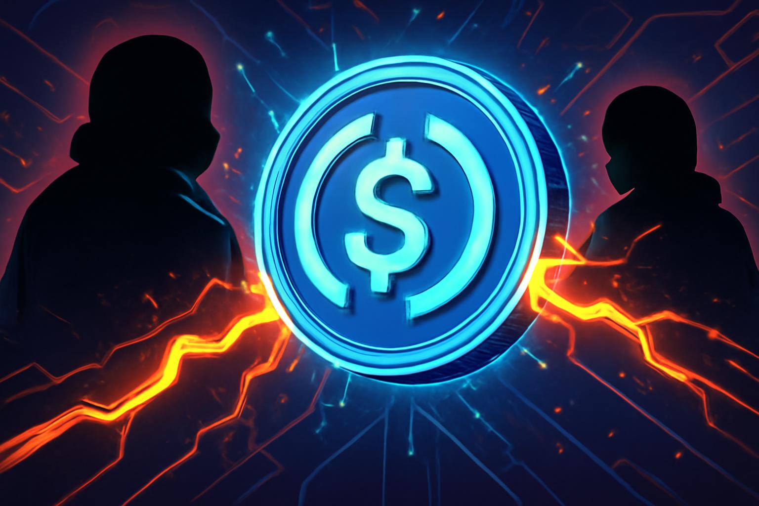 Whale Alert Reports $465.9 Million USDC Transfer Between Unknown Wallets