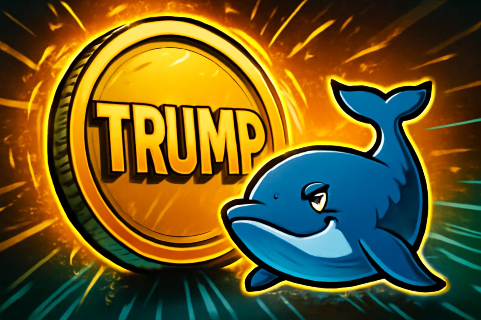 Trump Meme Coin Whales Rally to Five-Month High Ahead of Mar-a-Lago Lunch