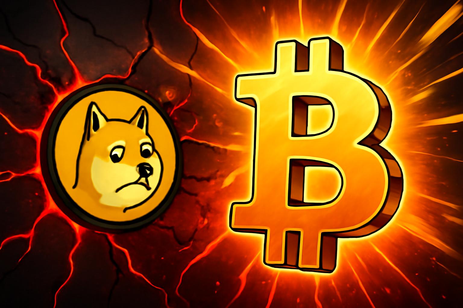 Bitcoin Near $69,000 as Meme Coins Slump Amid Tensions