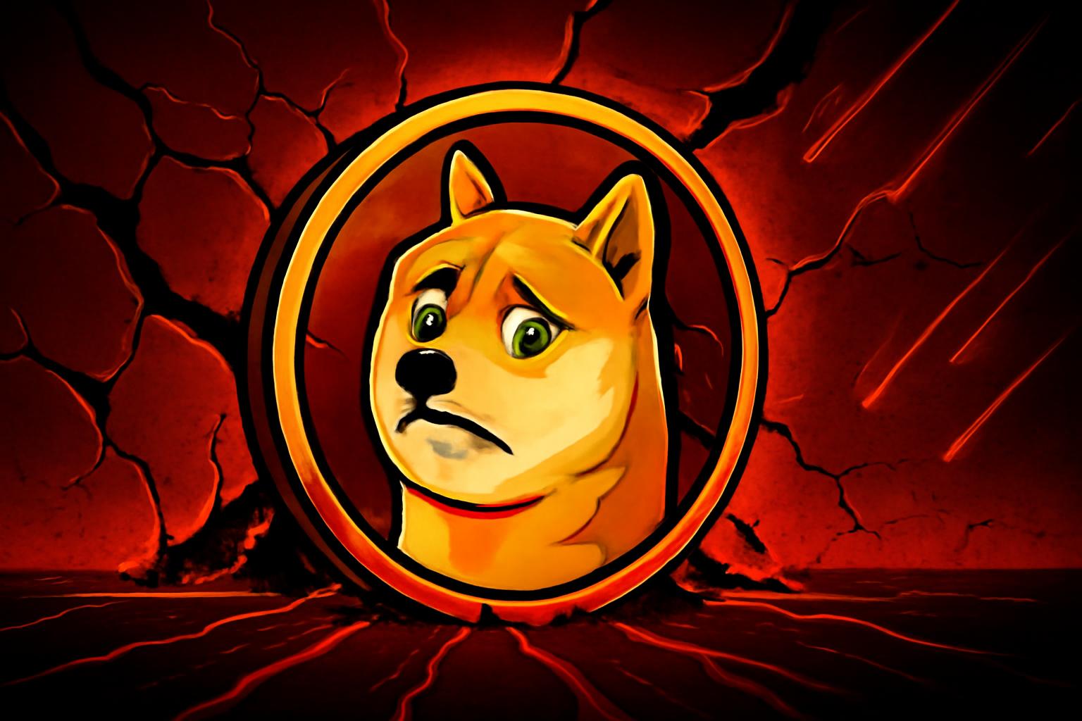 Dogecoin Bearish Pattern Signals 35% Downside Risk