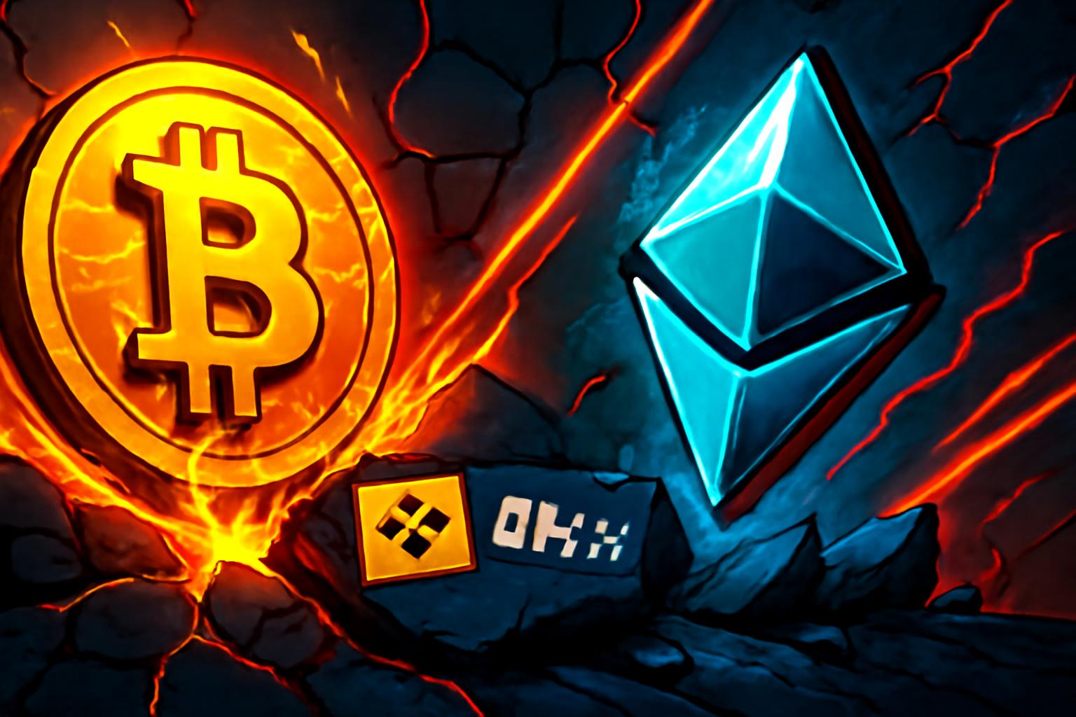 Futures Liquidations Reach $242 Million in One Hour Amid Crypto Volatility