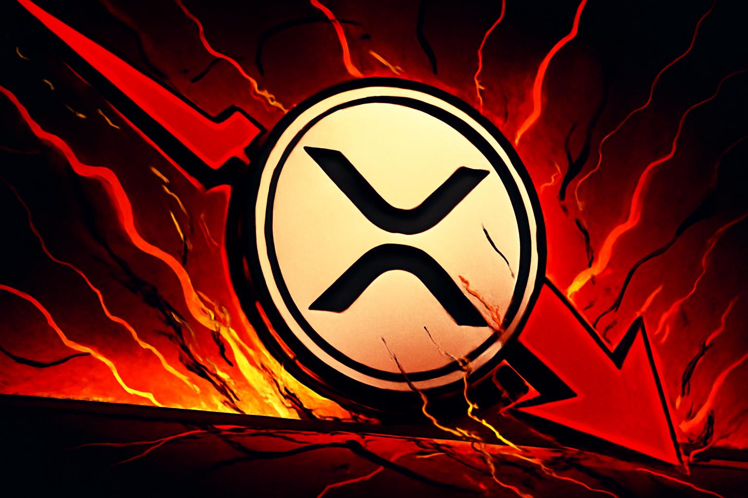 XRP Price Drops as 4H Trendline Break Signals Bearish Short-Term Outlook