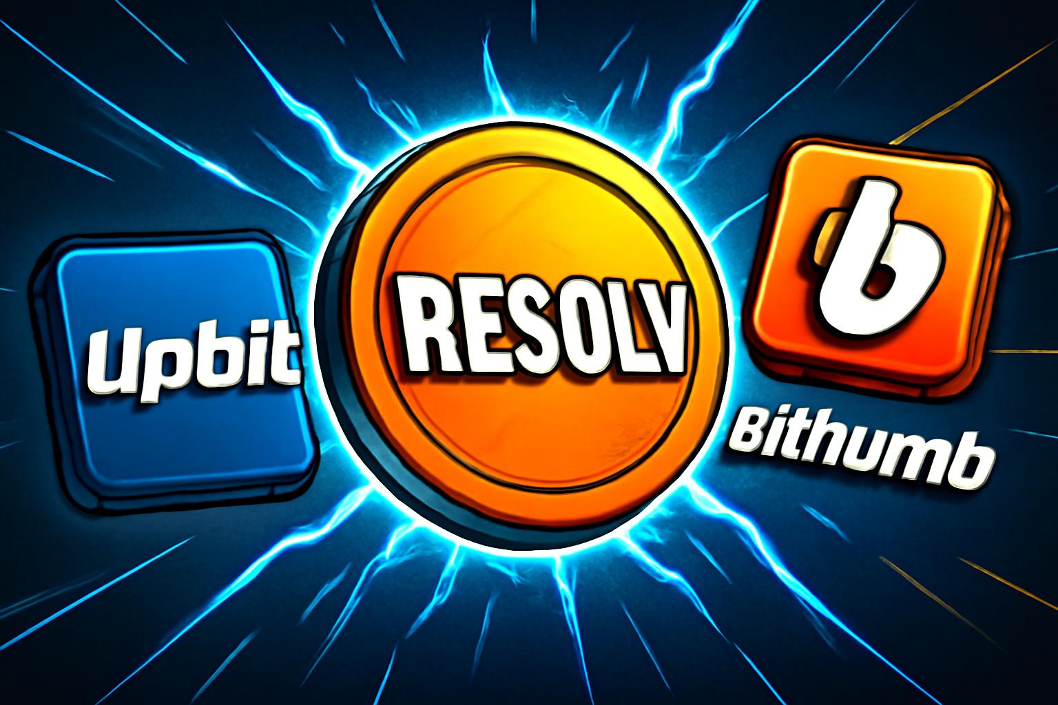RESOLV Delisting Watchlist Sparks Scrutiny at Upbit and Bithumb