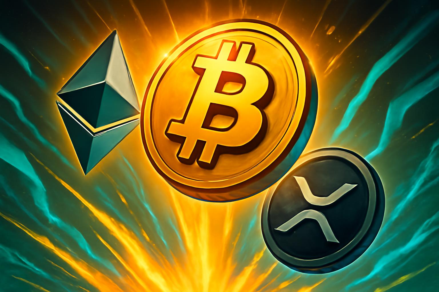 Bitcoin, Ethereum and XRP Rally as Crypto Market Surges