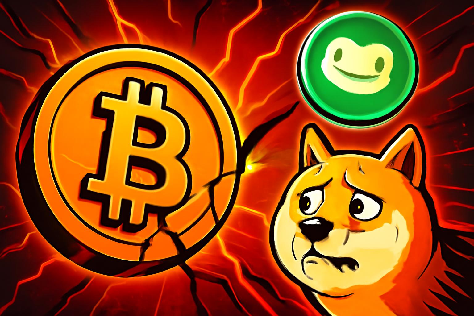 BTC Downside Risk Grows as Pepeto Presale Reaches $7.42M