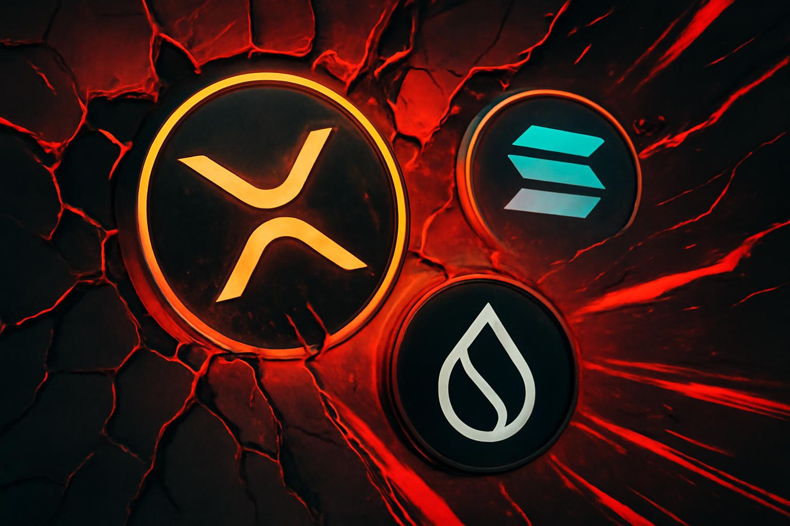 XRP Leads Declines as Major Cryptos Fall in Morning Trade