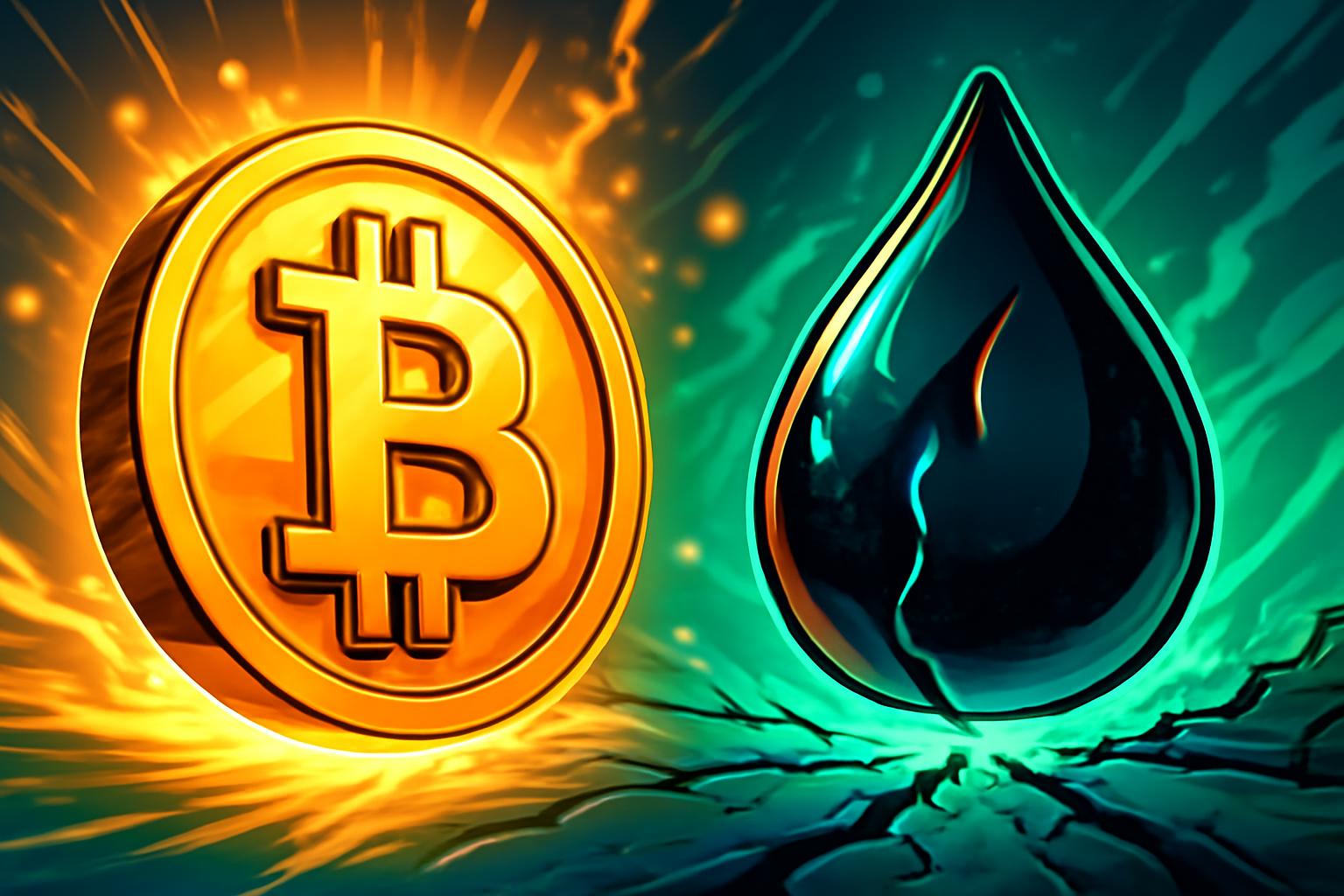 Bitcoin Rises on Iran Ceasefire Hopes as Oil Dives