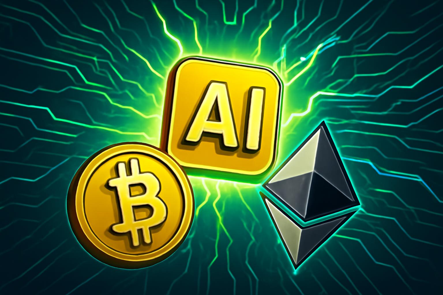 Cryptocurrency Markets Rally as AI Surges and RWA Dips