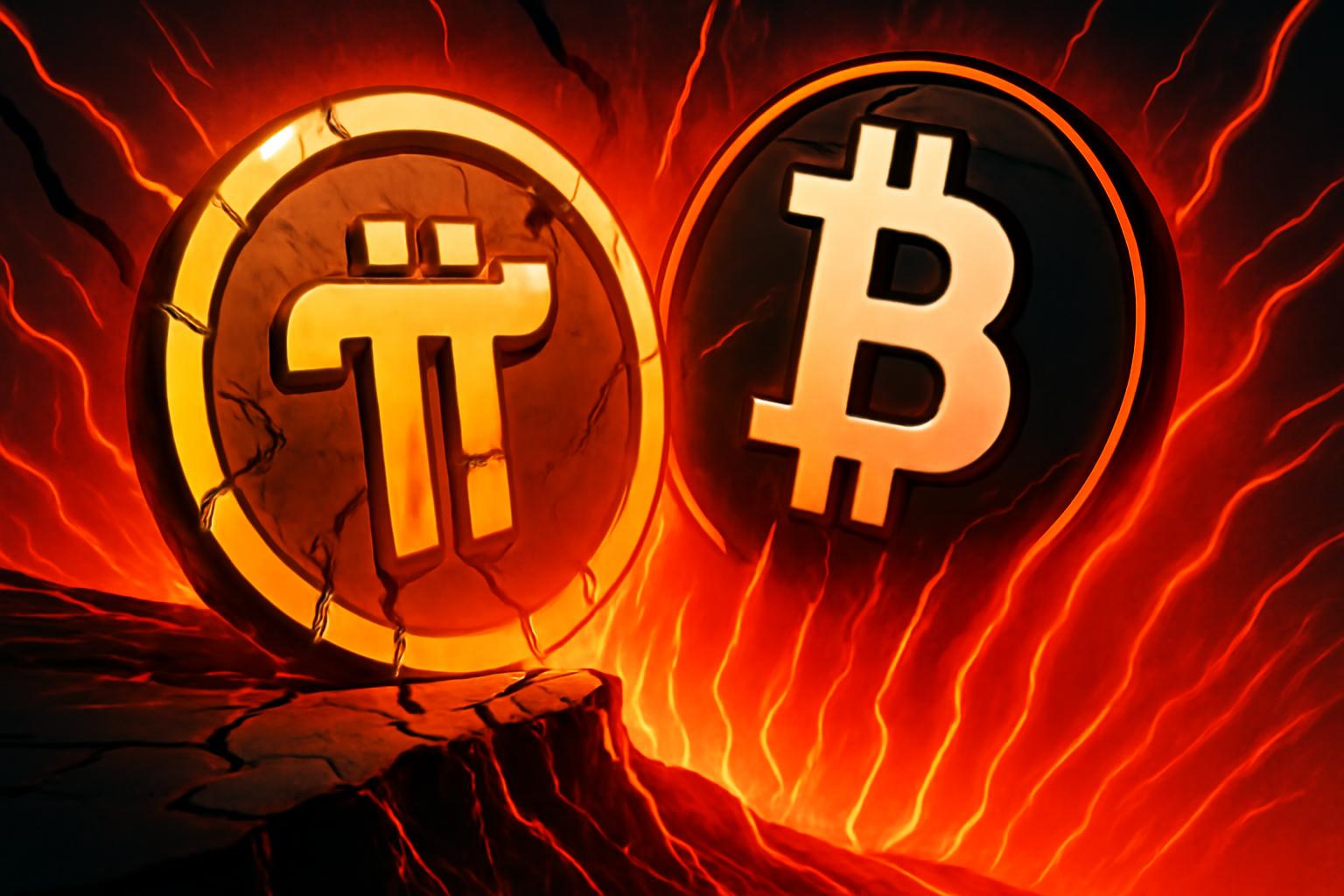Pi Network Price Analysis: Bearish Signals, Double Top Pattern, BTC Correlation Shifts