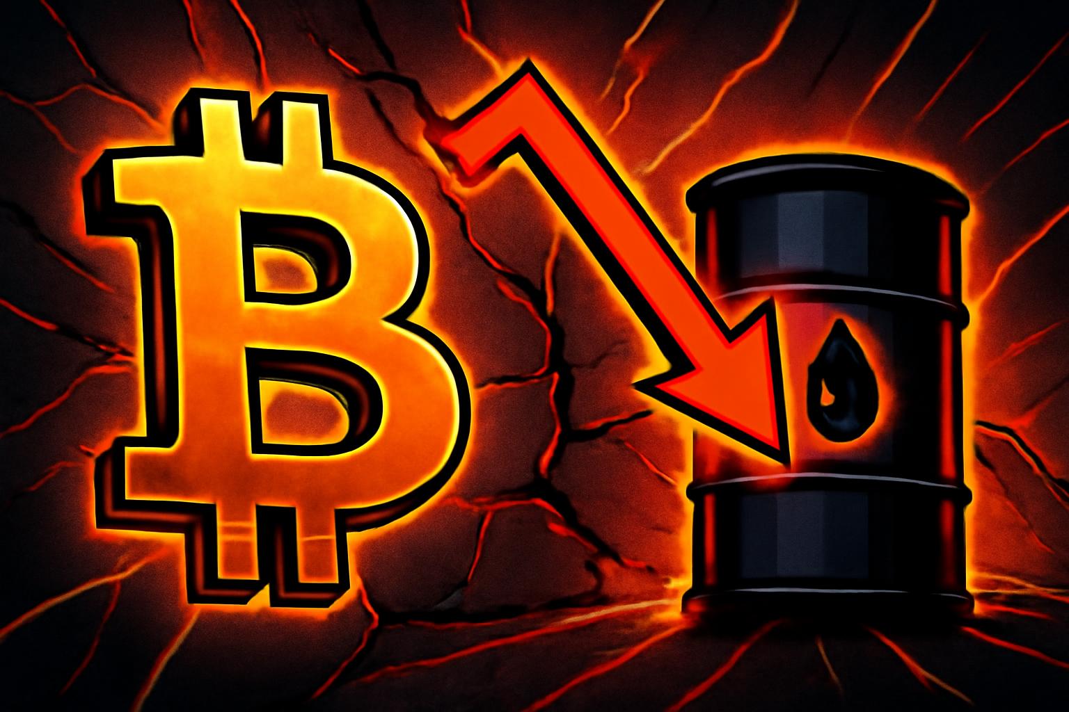 Bitcoin Price Drops as Oil Rally and Geopolitical Tensions Pressure Crypto Market