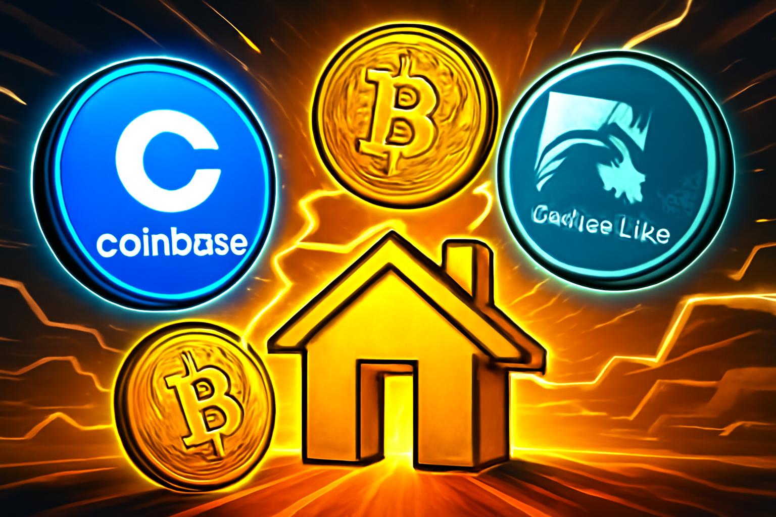 Crypto-Backed Mortgages Debut as Coinbase & Better Launch Token-Backed Home Loans
