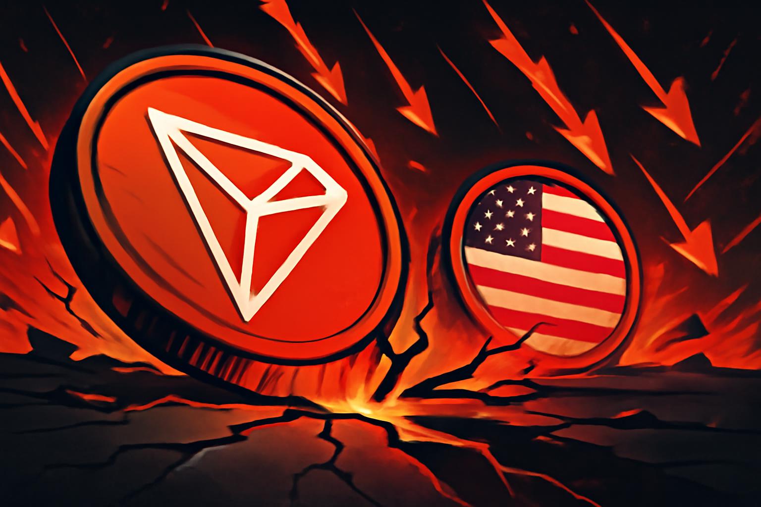 Crypto Sector Falls as U.S. Stocks Close; TRON Drops Over 16%