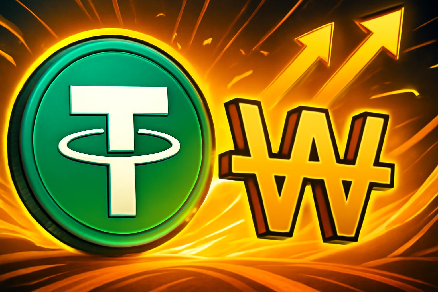 USDT Trades at 1,517 Won on Domestic Exchanges as Won Strengthens