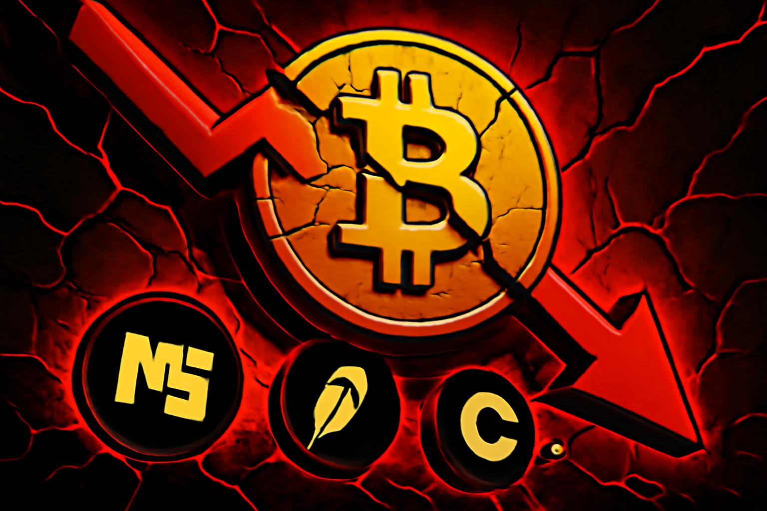 Crypto Stocks Slide as Bitcoin Plunge Triggers Broad Selloff