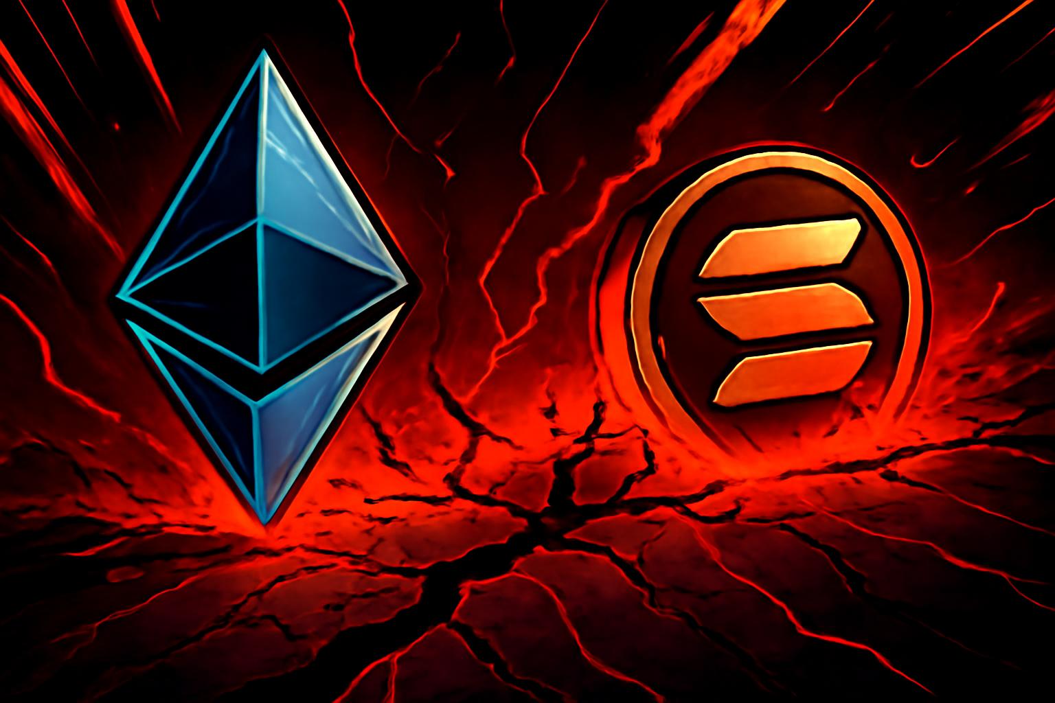 Altcoin Market Slumps as ETH and SOL Lead Broad Selloff