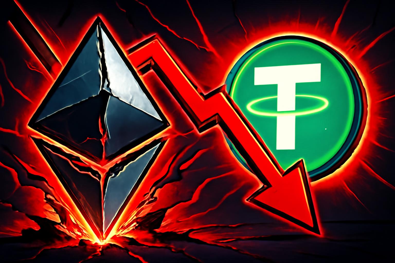 Polymarket Bets 59% Odds Ethereum Drops to No. 2 as Stablecoins Surge