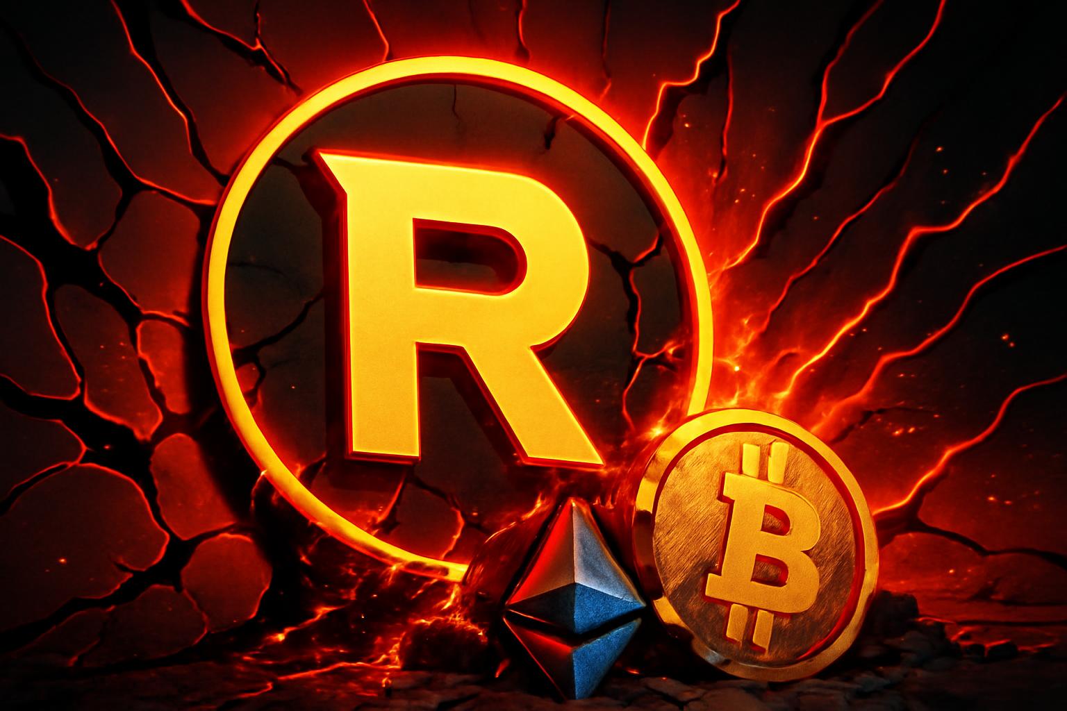 Riot Platforms Declines as Crypto Stocks Face Market Downturn
