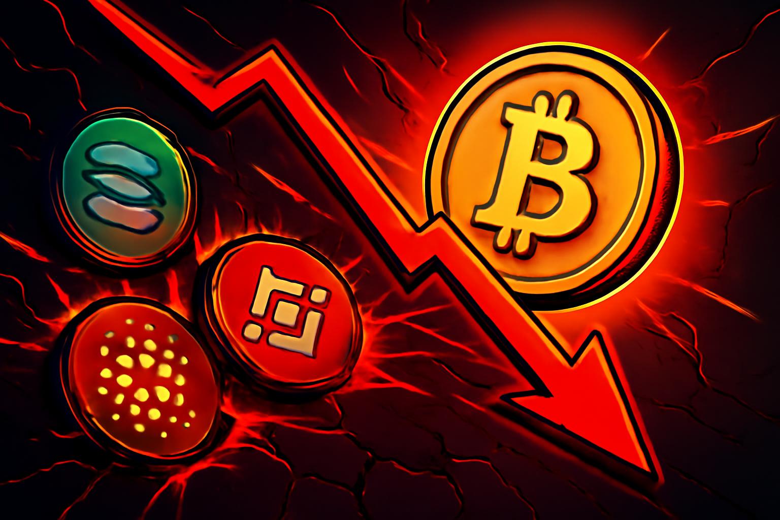 Altcoins Slump Deepens as CryptoQuant Signals Market Strain