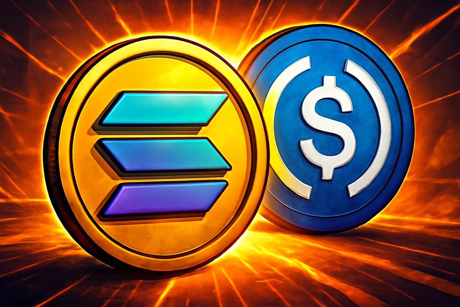 Solana Stablecoin Volume Reaches $650 Billion in February