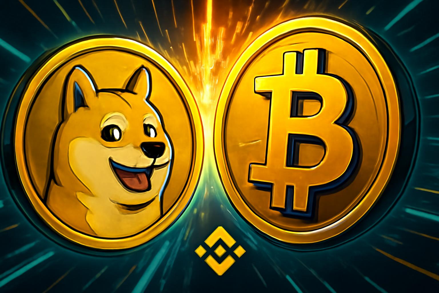 Dogecoin Surges 15% as Bitcoin Rally Lifts Market