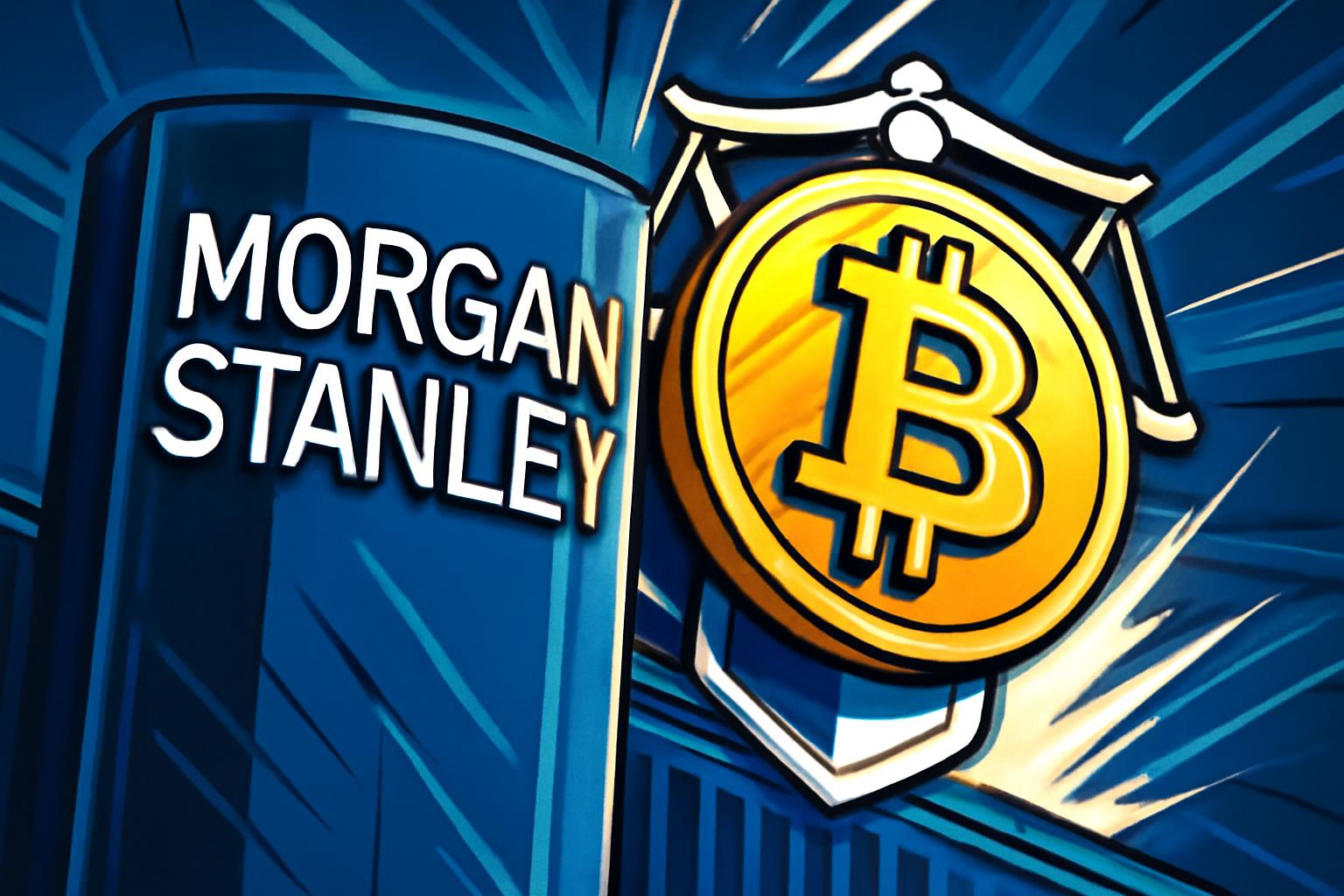 Morgan Stanley Seeks Federal Charter for Crypto Custody