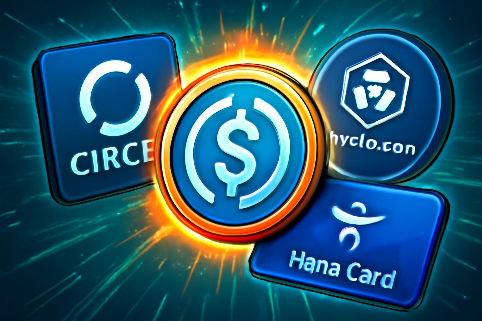 Hana Card Partners with Circle and Crypto.com to Promote USDC-Based Domestic Payments