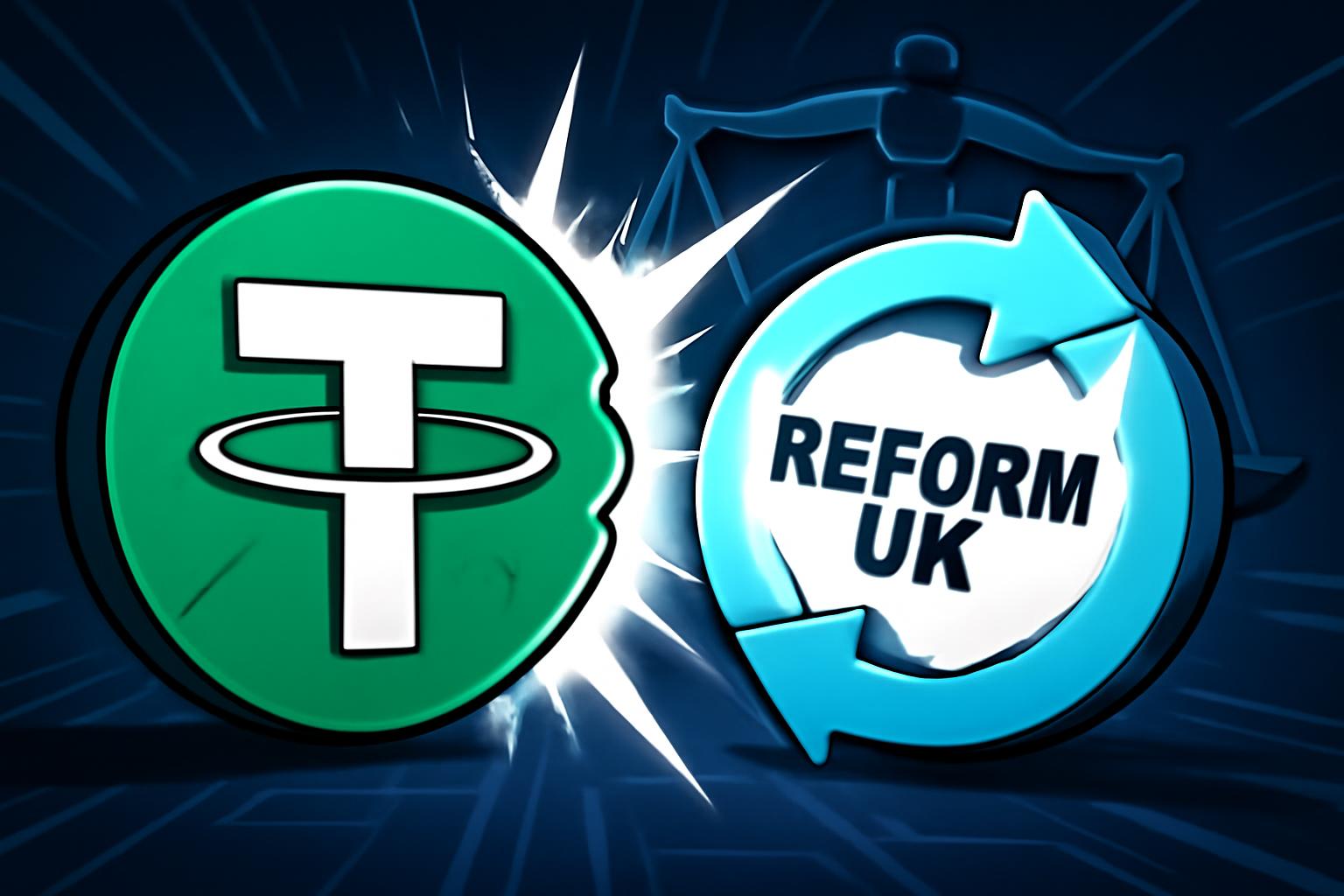 Regulation Scrutiny as £3M Crypto Donation Boosts Reform UK