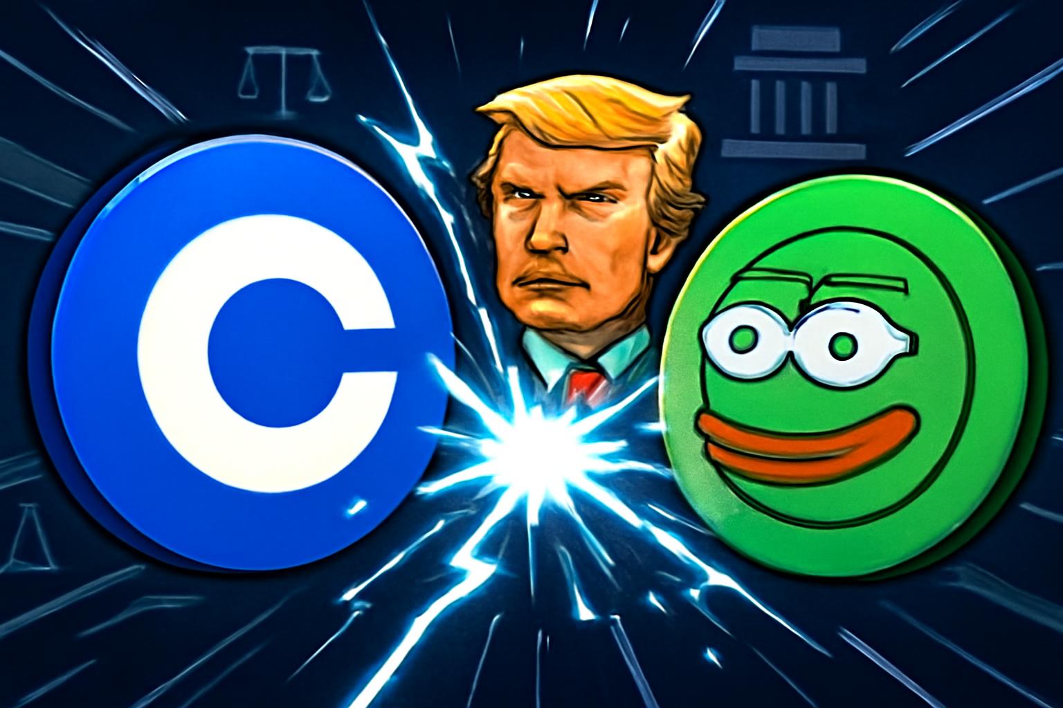 Trump-Coinbase Meeting Sparks Pepeto Presale Amid Rising Regulation Clarity