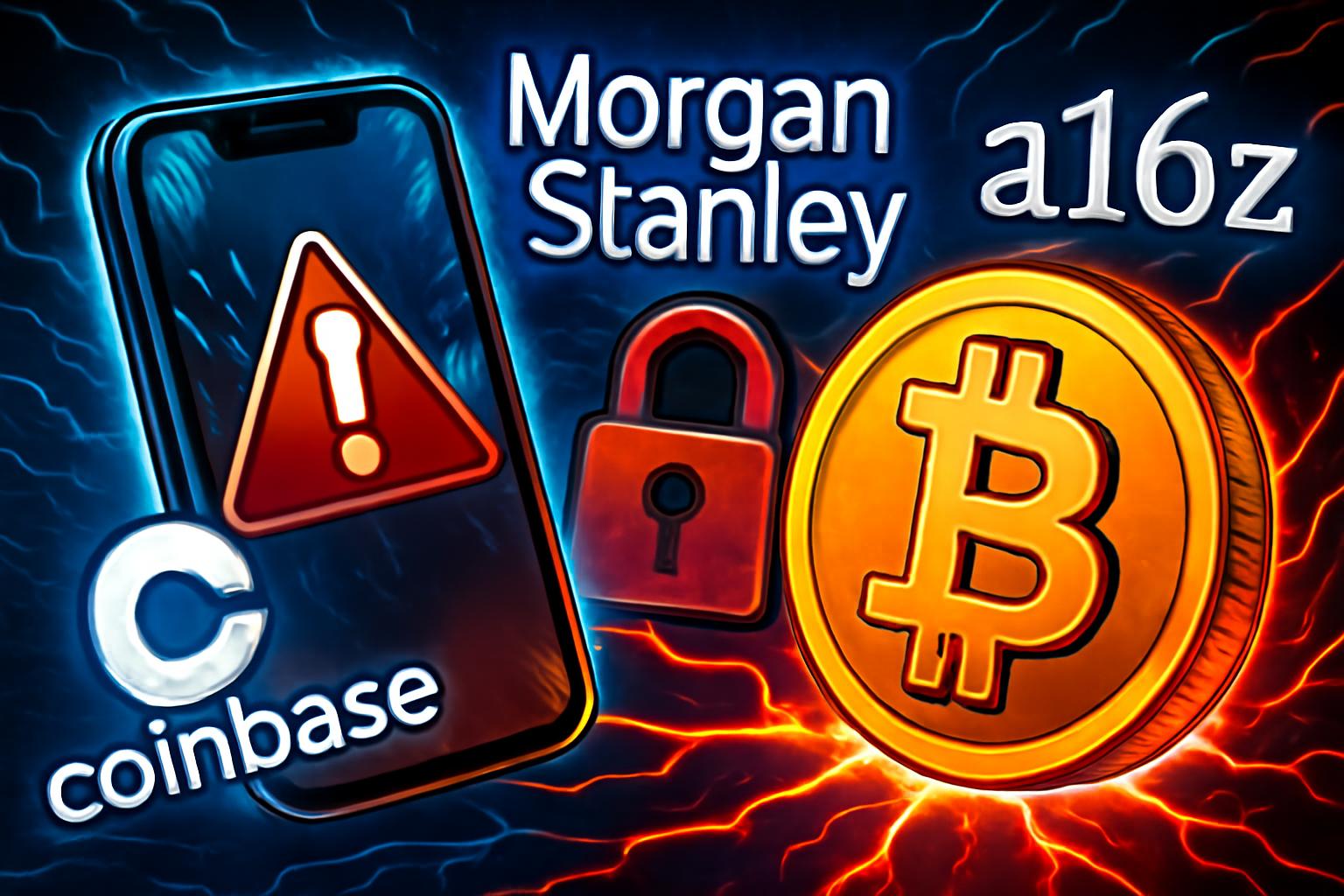 iPhone Exploit Targets Crypto Users; Morgan Stanley and a16z Invest in Crypto Infrastructure