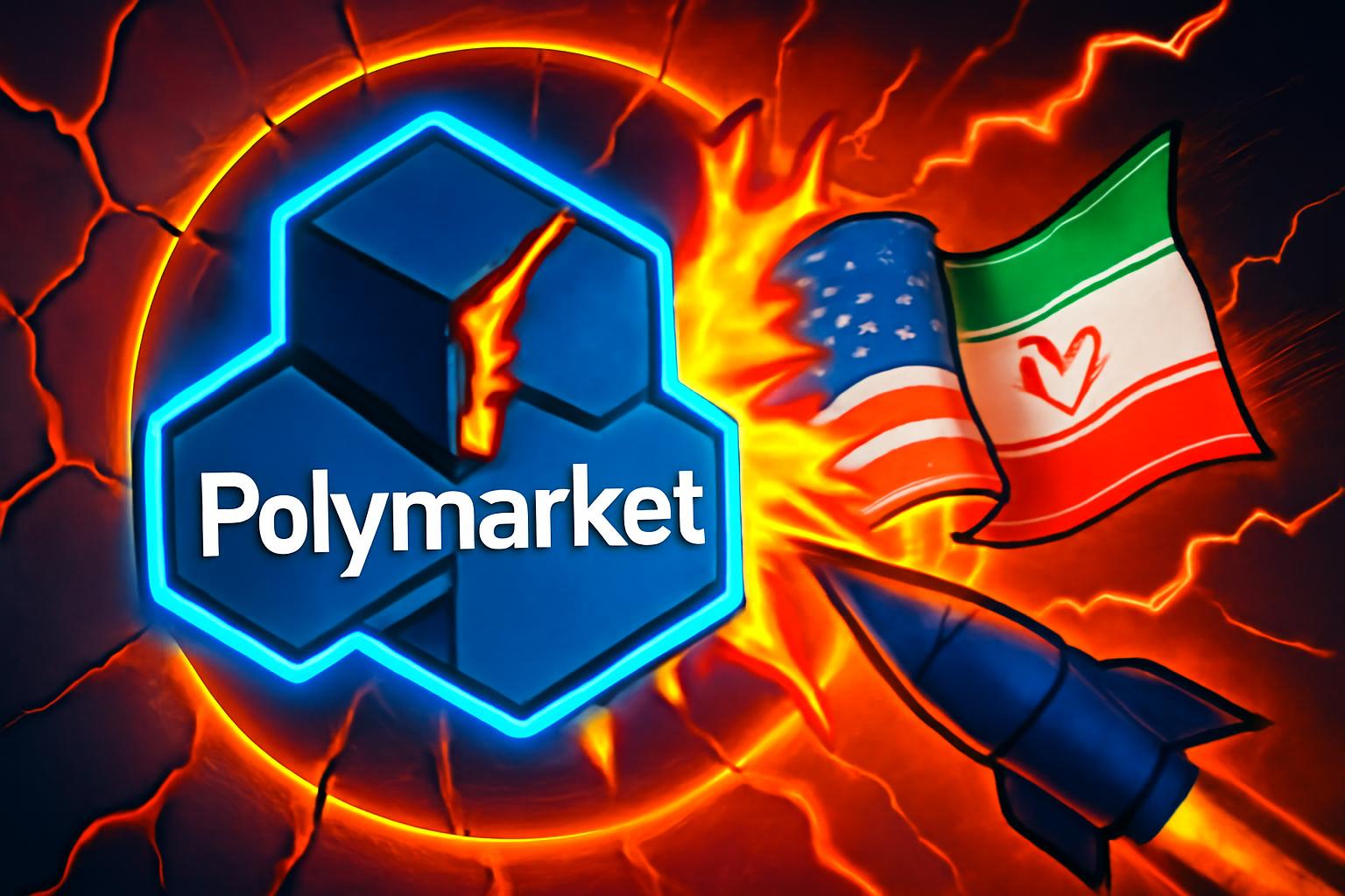 Polymarket Sees Record Volumes as U.S.-Iran Bets Surpass $529 Million