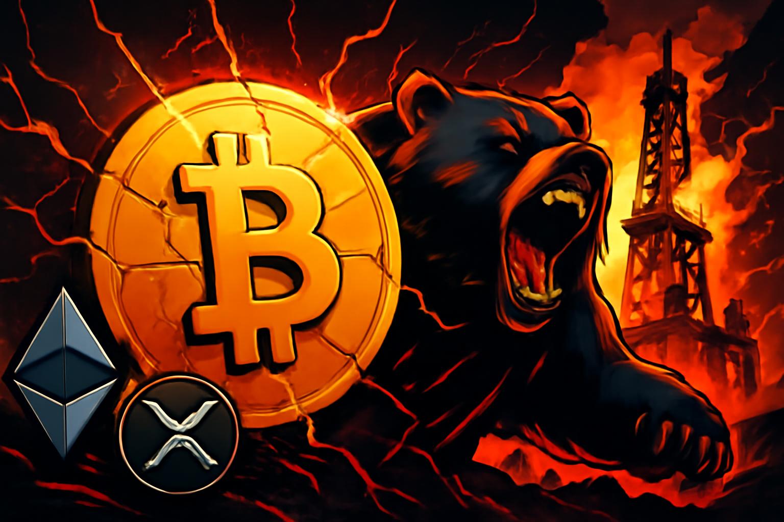 Bitcoin Bear Market Persists as Crypto Markets Fall Amid Oil Surge