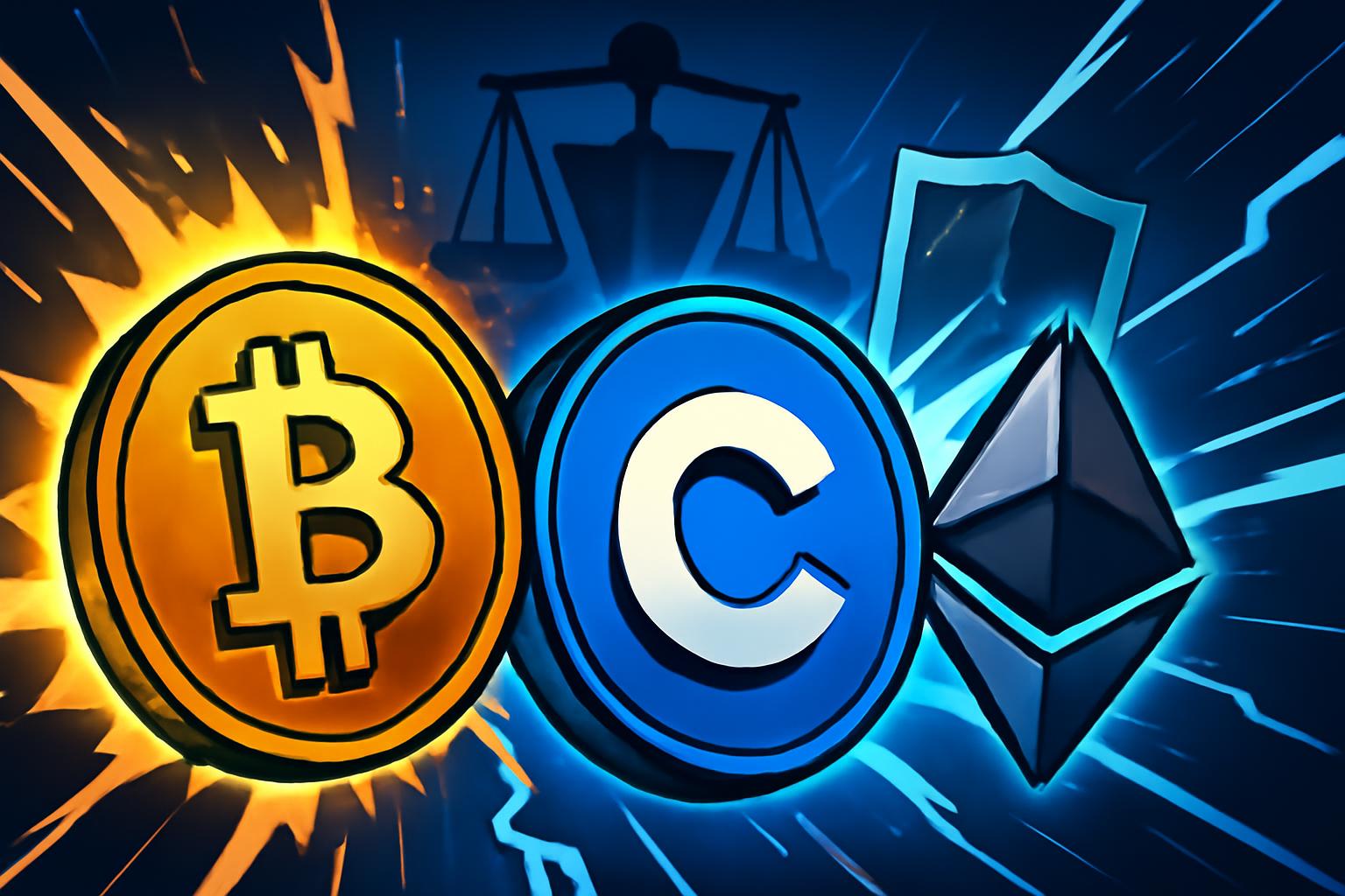 Crypto Stocks Face Volatility as Regulation Bill Stalls; Coinbase Meeting Sparks Market Activity