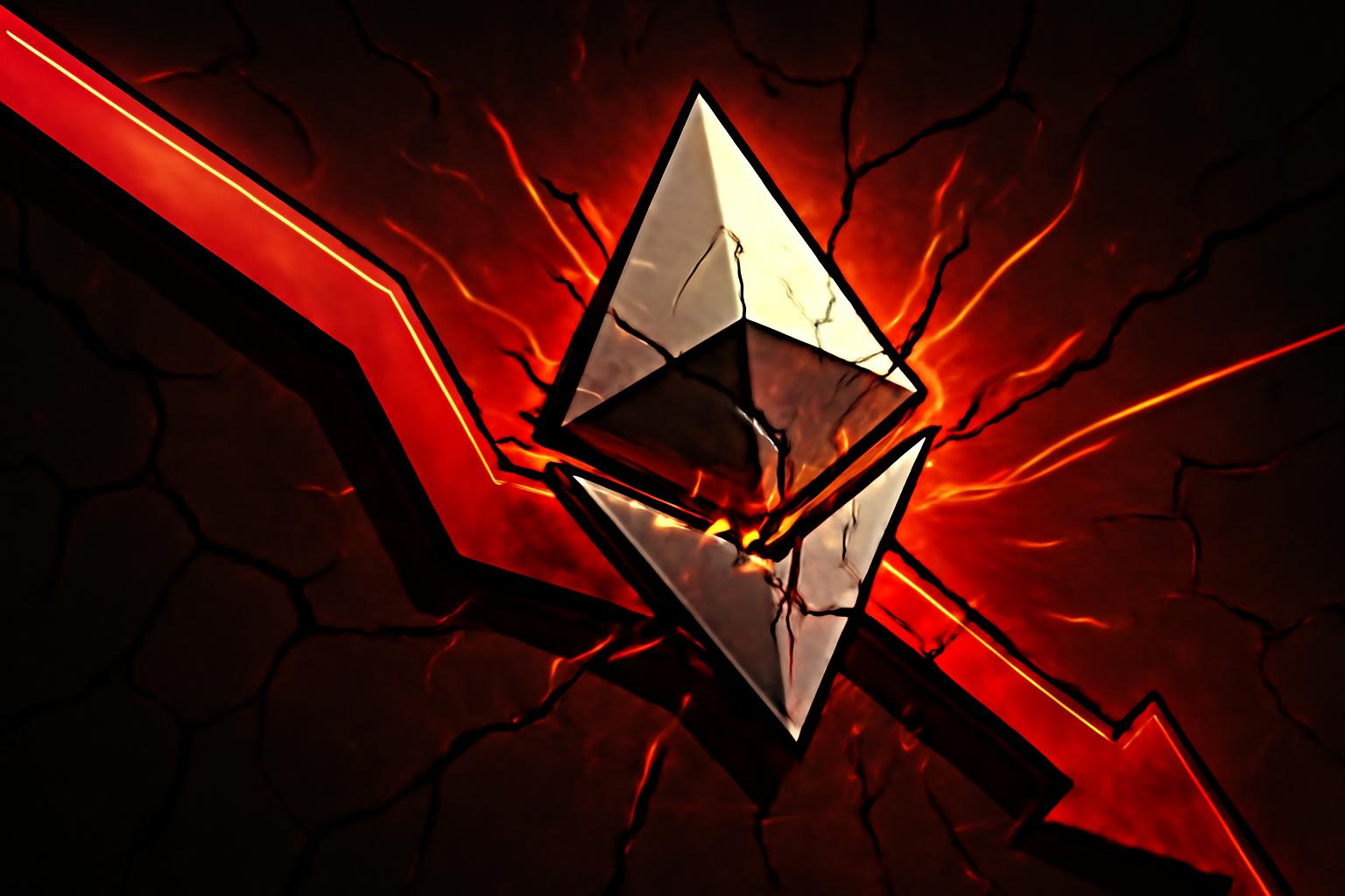 Ethereum Rising Wedge Signals Breakout Risk Toward $1,500