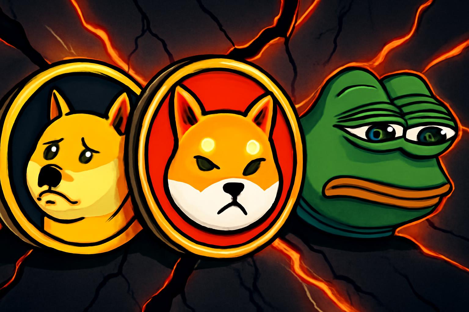 Meme Coins Struggle to Rally Amid Market Relief