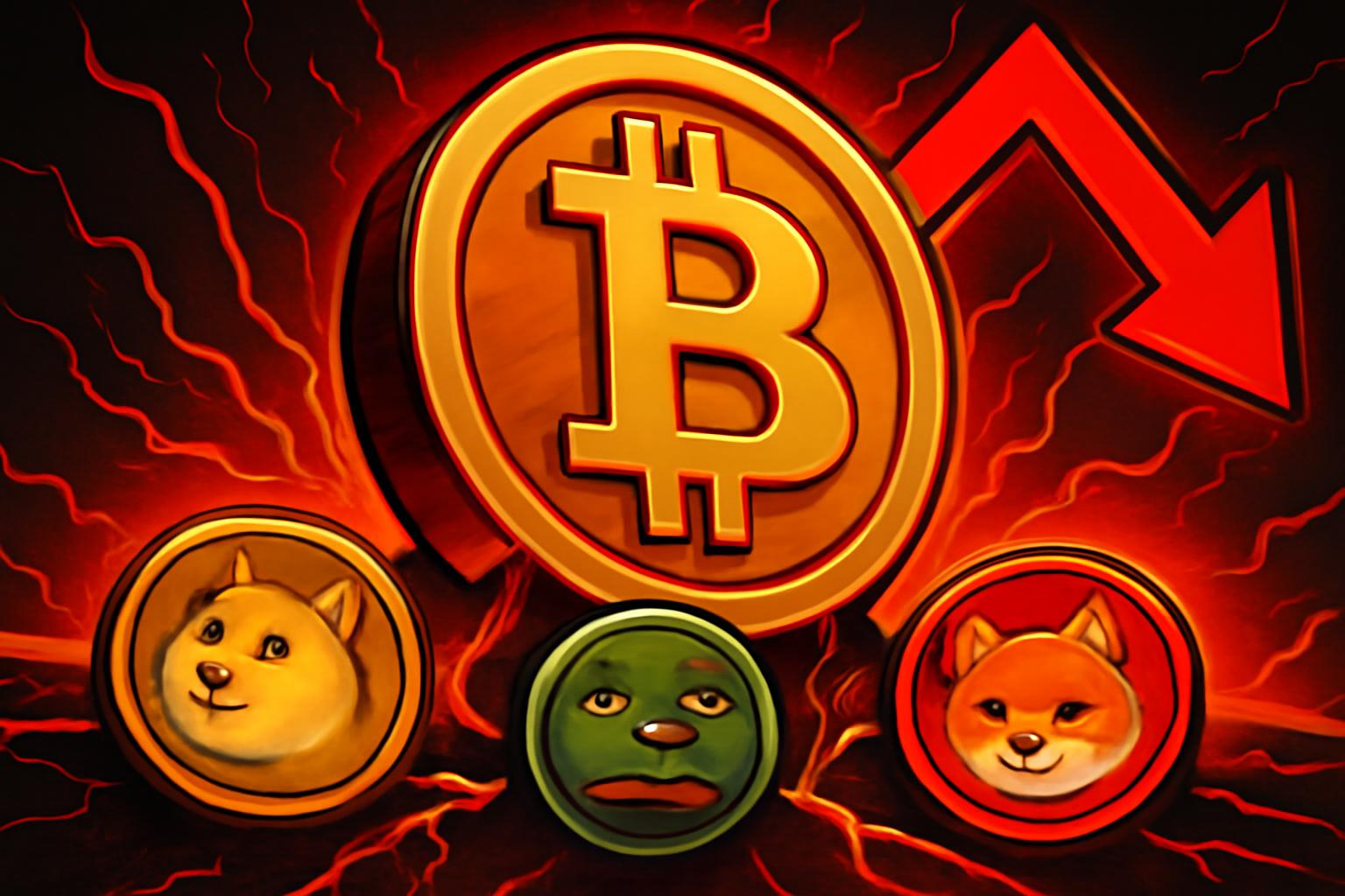 Bitcoin Dips Below $70K as Meme Coins Decline