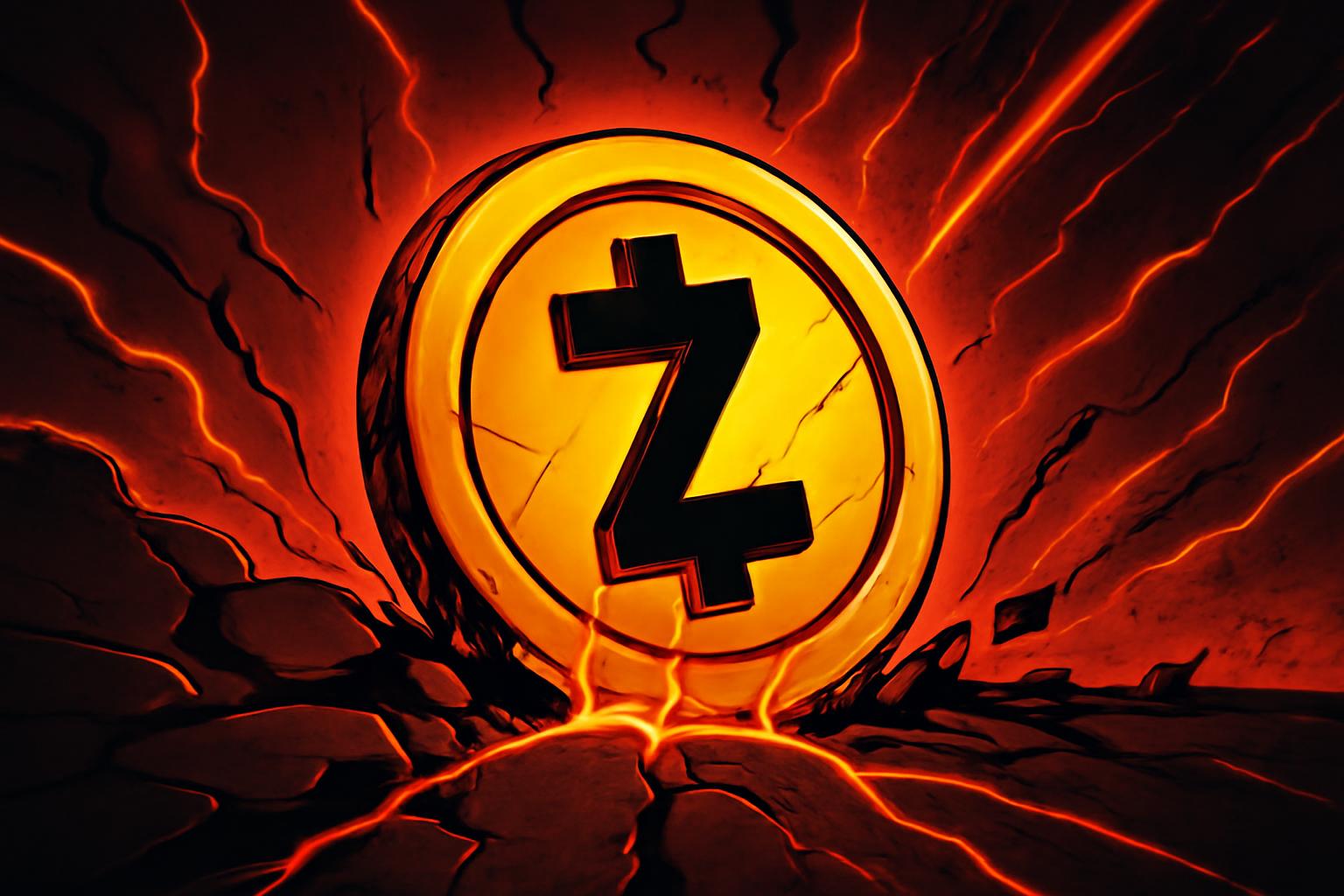 Zcash Tests $200 Support as 8% Decline Intensifies