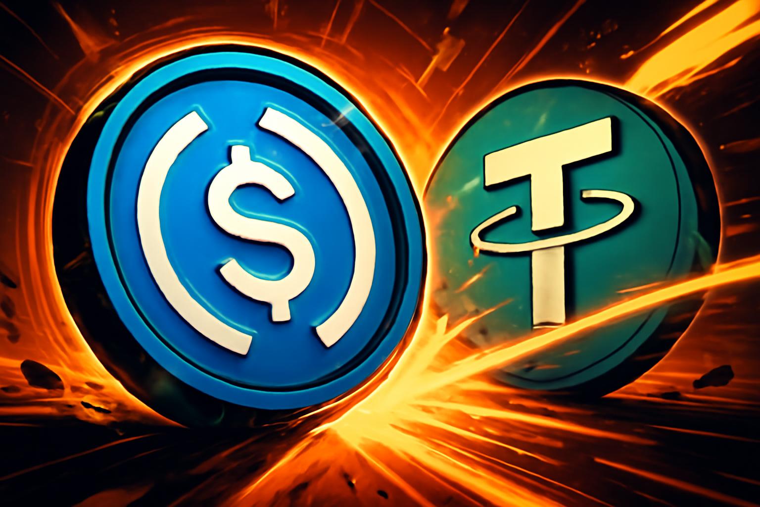 USDC Tops February Stablecoin Trading Volume, Outpacing Tether