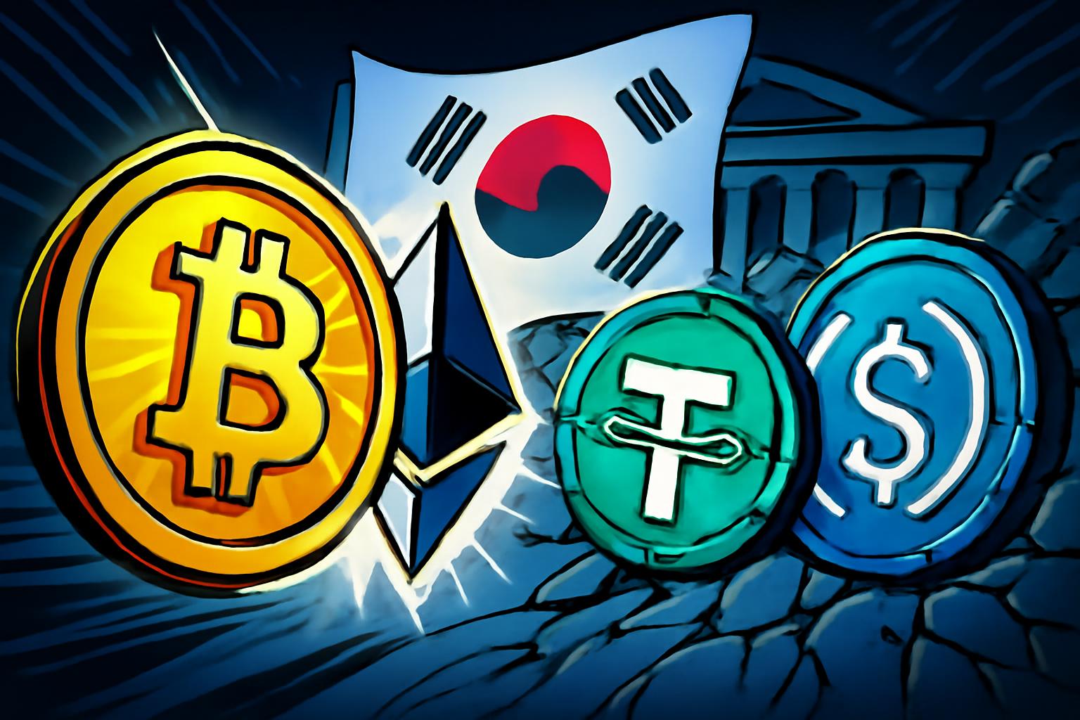 South Korea Maintains Stablecoin Ban Despite Lifting Corporate Asset Embargo for Major Crypto Trading